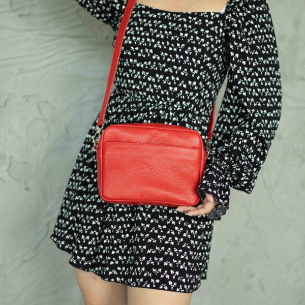 Жіноча сумка Джорджія червона