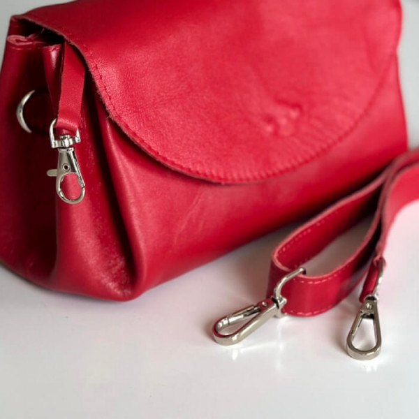 Жіноча сумка Невада червона глянець