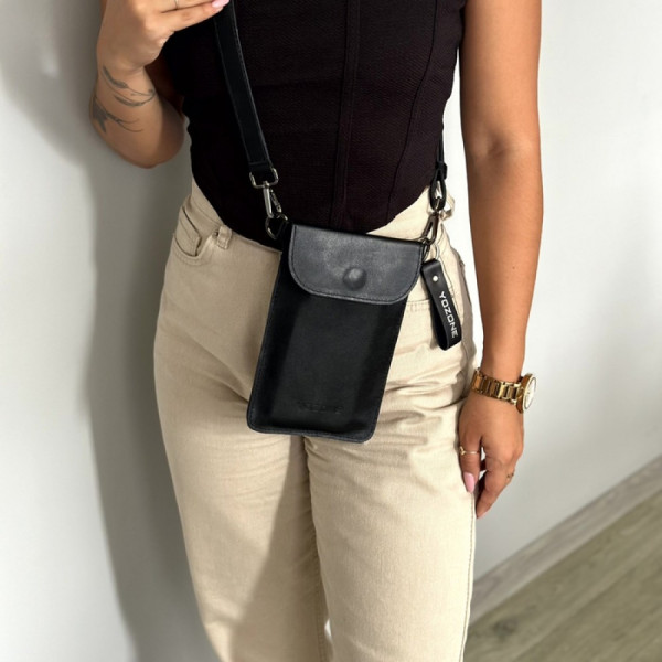 Жіноча сумка Колібрі чорна