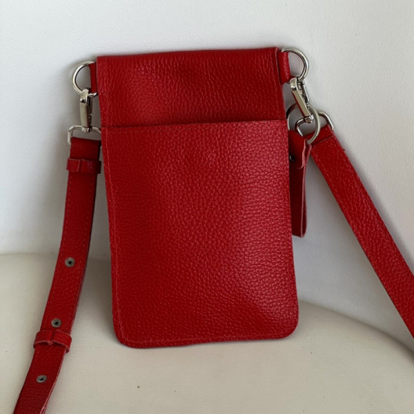 Жіноча сумка Колібрі червона