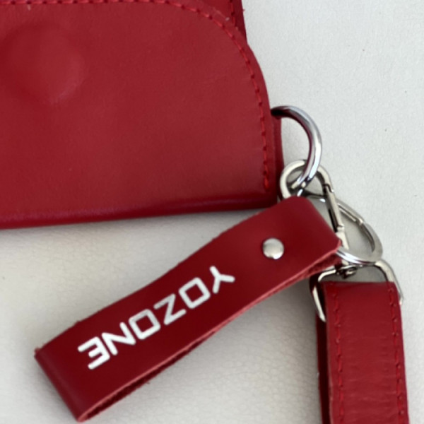 Жіноча сумка Колібрі червона глянець