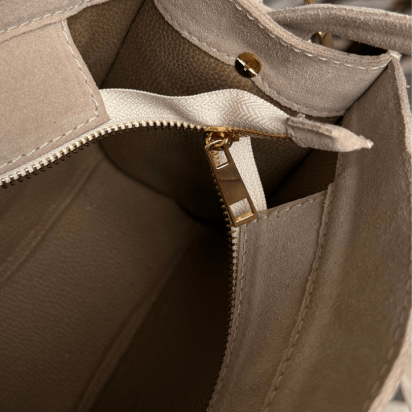 Жіноча сумка замшева Кароліна моко