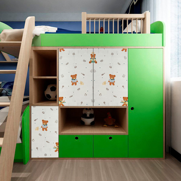 Самоклеюча плівка дитяча 0,45х10м х 0,07мм Ведмедик SW-00000818