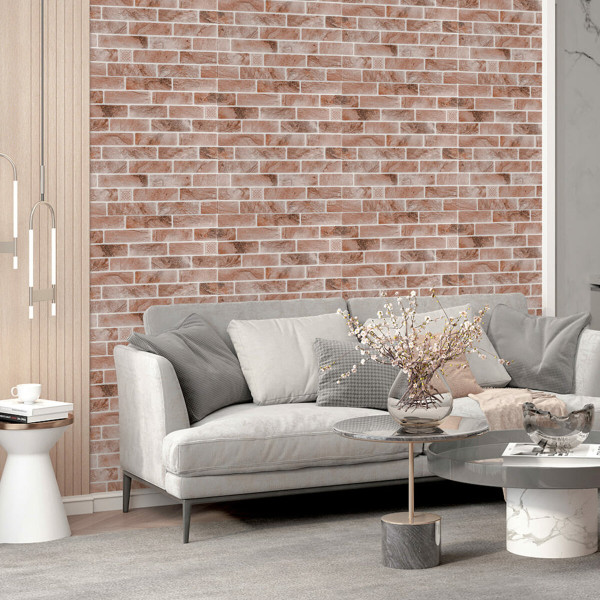 Панель стінова 670х680х4мм Клінкер піщано-коричневий (D) SW-00002004