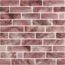 Панель стінова 680х680х4мм Клінкер рожева глина SW-00002005