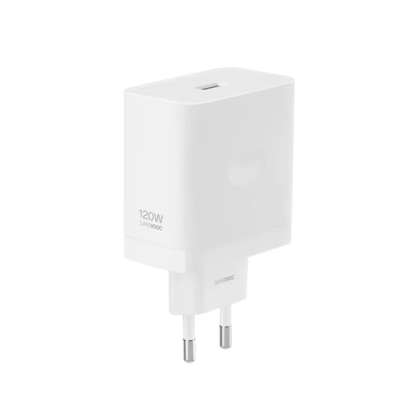 Зарядний пристрій Realme SuperVOOC 120W USB white