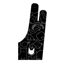 Перчатка для малювання XP-Pen ACG15 з двома пальцями Cat (розмiр Унiверсальний)