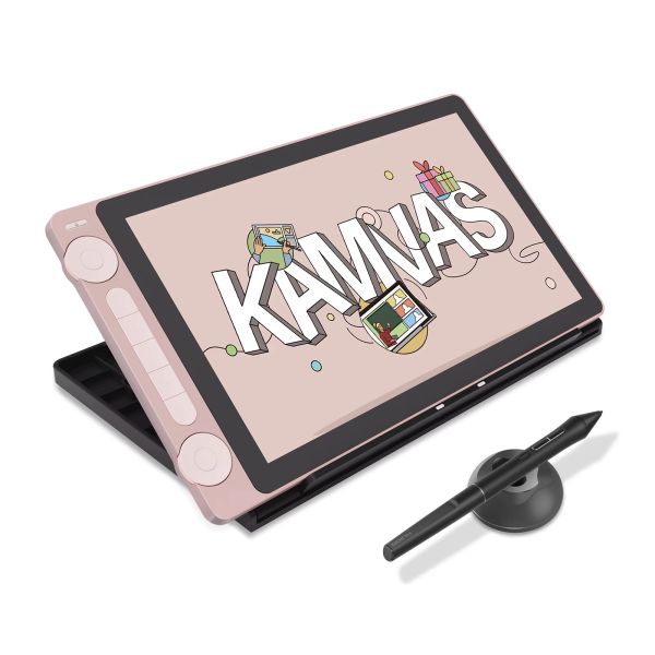Графічний дисплей Huion Kamvas 13 (Gen 3) GS1333 pink, 13.3", 5080 LPI, 16384 levels, 1920x1080