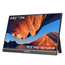 Портативний монітор Arzopa A1M black 17.3" 1920x1080 60 Гц