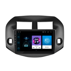 Штатная магнитола Lesko для Toyota RAV4 III (XA30) 2005-2010 экран 10" 1/16Gb Wi-Fi GPS Base