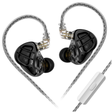 Навушники KZ ZAR з мікрофоном black
