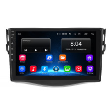 Штатная магнитола Lesko для Toyota RAV4 III (XA30) 2006-2012 экран 9" 2/32Gb Wi-Fi GPS Base