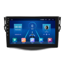 Штатная магнитола Lesko для Toyota RAV4 III (XA30) Рестайлинг 2010-2016 экран 9" 2/32Gb 4G Wi-Fi GPS Top