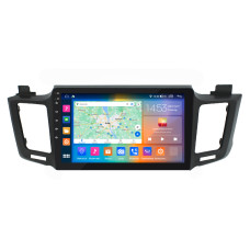 Штатная магнитола Lesko для Toyota RAV4 IV (CA40) 2012-2015 экран 10" 2/32Gb CarPlay 4G Wi-Fi GPS Prime