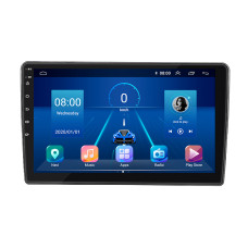 Штатная магнитола Lesko для Toyota RAV4 IV (CA40) Рестайлинг 2015-2019 экран 10" 6/128Gb 4G Wi-Fi GPS Top