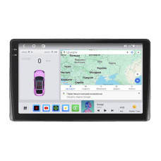 Штатная магнитола Lesko для Toyota Sequoia I Рестайлинг 2004-2007 экран 9" 4/64 QLED CarPlay 4G Wi-Fi GPS 360 Prime
