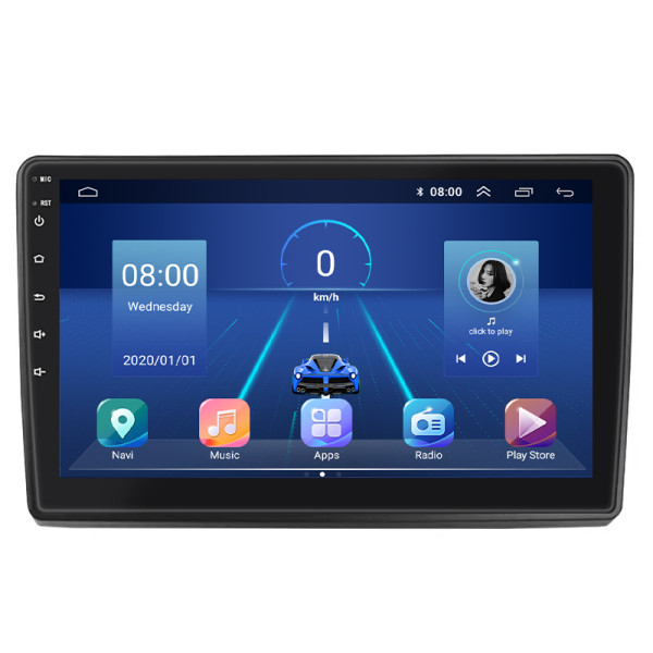 Штатная магнитола Lesko для Toyota Sienna II Рестайлинг 2005-2010 экран 9" 4/64Gb 4G Wi-Fi GPS Top