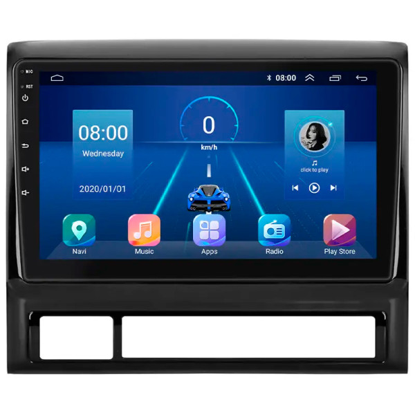 Штатная магнитола Lesko для Toyota Tacoma II Рестайлинг 2011-2015 экран 9" 6/128Gb 4G Wi-Fi GPS Top