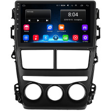 Штатная магнитола Lesko для Toyota Yaris III Рестайлинг 2 2017-2020 экран 9" 2/32Gb Wi-Fi GPS Base