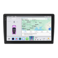 Штатная магнитола Lesko для Volkswagen Beetle II (A5) 2011-2019 экран 10" 4/64 QLED CarPlay 4G Wi-Fi GPS 360 Prime