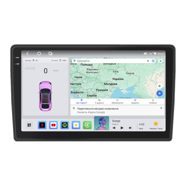 Штатная магнитола Lesko для Volkswagen Beetle II (A5) 2011-2019 экран 10" 4/64 QLED CarPlay 4G Wi-Fi GPS 360 Prime