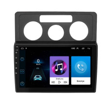 Штатная магнитола Lesko для Volkswagen Caddy III 2004-2010 экран 10" 1/16Gb Wi-Fi GPS Base