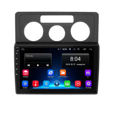 Штатная магнитола Lesko для Volkswagen Caddy III 2004-2010 экран 10" 2/32Gb Wi-Fi GPS Base