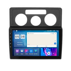 Штатная магнитола Lesko для Volkswagen Caddy III 2004-2010 экран 10" 2/32Gb CarPlay 4G Wi-Fi GPS Prime