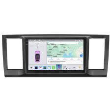 Штатная магнитола Lesko для Volkswagen Caravelle T6 2015-2020 экран 9" 4/64 QLED CarPlay 4G Wi-Fi GPS 360 Prime