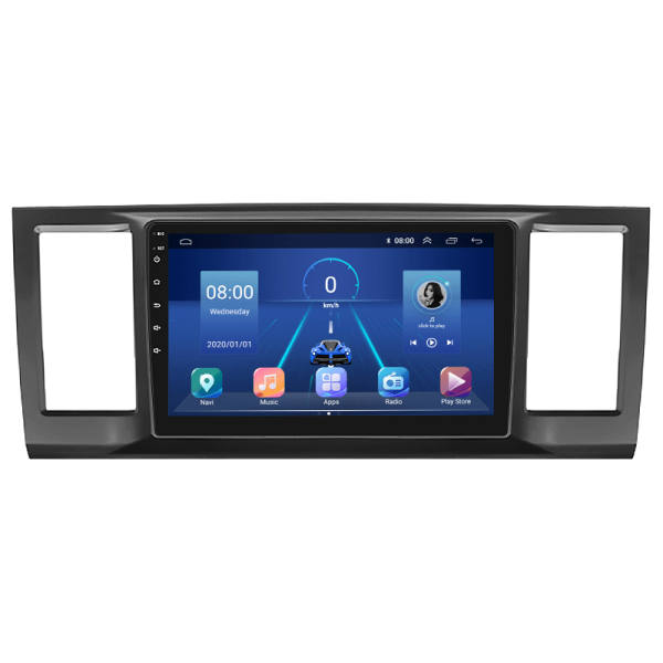 Штатная магнитола Lesko для Volkswagen Caravelle T6 2015-2020 экран 9" 6/128Gb 4G Wi-Fi GPS Top