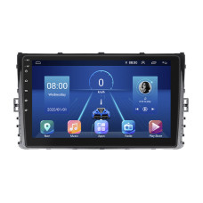 Штатная магнитола Lesko для Volkswagen Caravelle T6 Рестайлинг 2019-н.в. экран 9" 2/32Gb 4G Wi-Fi GPS Top