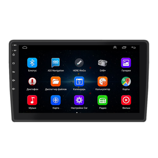 Штатная магнитола Lesko для Volkswagen Golf V 2003-2009 экран 10" 1/16Gb Wi-Fi GPS Base