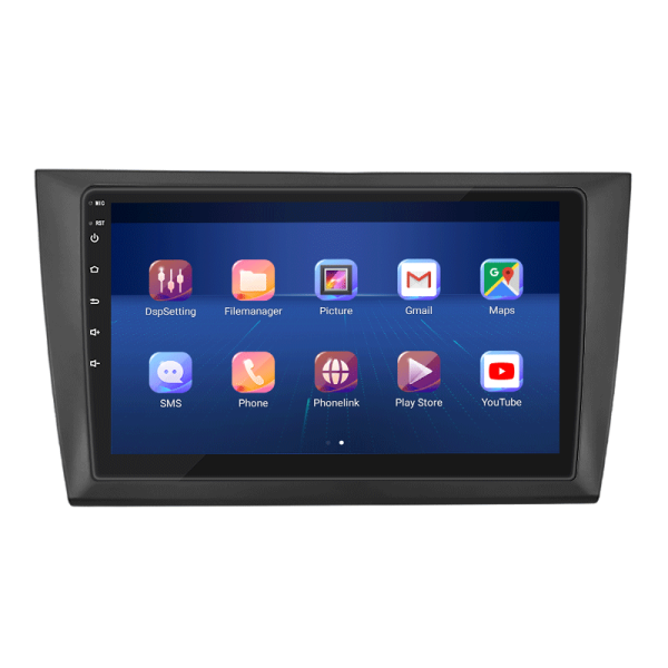 Штатная магнитола Lesko для Volkswagen Golf VI 2008-2012 экран 9" 6/128Gb 4G Wi-Fi GPS Top