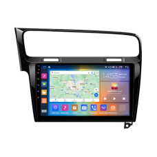 Штатная магнитола Lesko для Volkswagen Golf VII 2012-2017 экран 10" 2/32Gb CarPlay 4G Wi-Fi GPS Prime