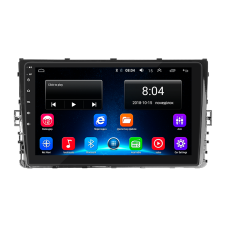 Штатная магнитола Lesko для Volkswagen Jetta VII 2018-н.в. экран 9" 4/64Gb 4G Wi-Fi GPS Top