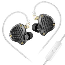 Навушники KZ PR3 з мікрофоном black