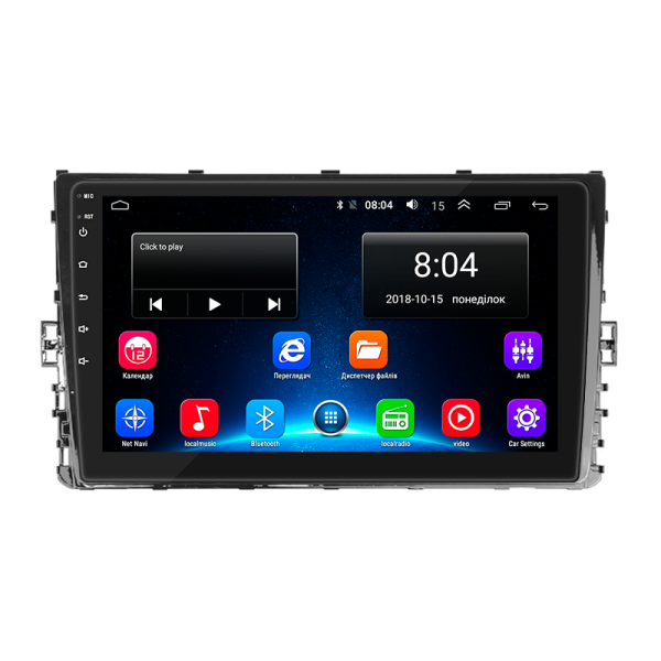 Штатная магнитола Lesko для Volkswagen Lavida III 2018-н.в. экран 9" 2/32Gb Wi-Fi GPS Base