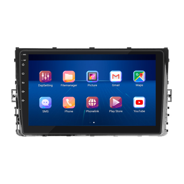 Штатная магнитола Lesko для Volkswagen Lavida III 2018-н.в. экран 9" 4/64Gb 4G Wi-Fi GPS Top