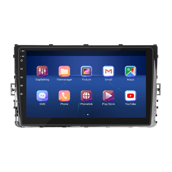 Штатная магнитола Lesko для Volkswagen Lavida III 2018-н.в. экран 9" 6/128Gb 4G Wi-Fi GPS Top