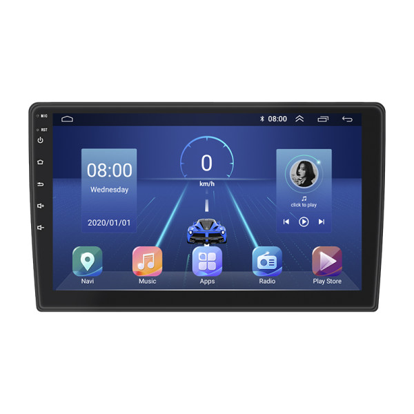 Штатная магнитола Lesko для Volkswagen Multivan T5 2003-2009 экран 10" 4/32Gb 4G Wi-Fi GPS Top