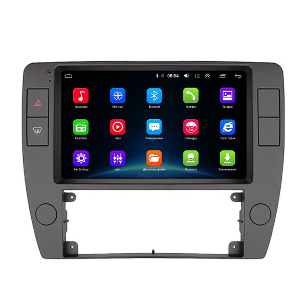 Штатная магнитола Lesko для Volkswagen Passat B5 Рестайлинг 2000-2005 экран 9" 2/32Gb Wi-Fi GPS Base