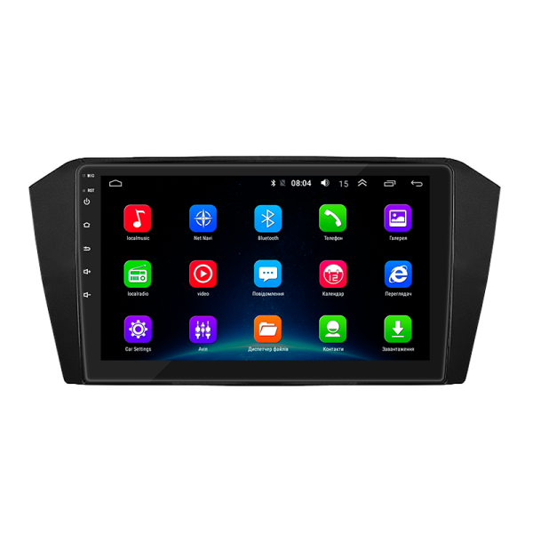 Штатная магнитола Lesko для Volkswagen Passat B8 2014-2020 экран 10" 2/32Gb Wi-Fi GPS Base