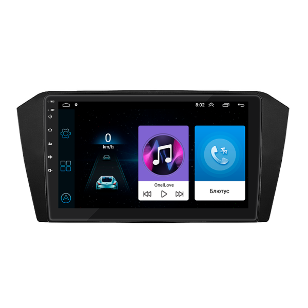 Штатная магнитола Lesko для Volkswagen Passat B8 Рестайлинг 2019-н.в. экран 10" 1/16Gb Wi-Fi GPS Base