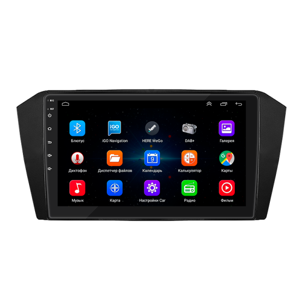 Штатная магнитола Lesko для Volkswagen Passat B8 Рестайлинг 2019-н.в. экран 10" 1/16Gb Wi-Fi GPS Base