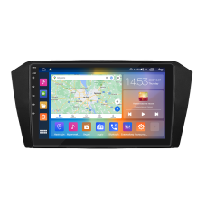 Штатная магнитола Lesko для Volkswagen Passat B8 Рестайлинг 2019-н.в. экран 10" 2/32Gb CarPlay 4G Wi-Fi GPS Prime