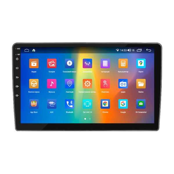 Штатная магнитола Lesko для Volkswagen Polo V Рестайлинг 2014-2020 экран 10" 2/32Gb CarPlay 4G Wi-Fi GPS Prime