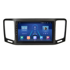 Штатная магнитола Lesko для Volkswagen Sharan II 2010-2015 экран 9" 6/128Gb 4G Wi-Fi GPS Top