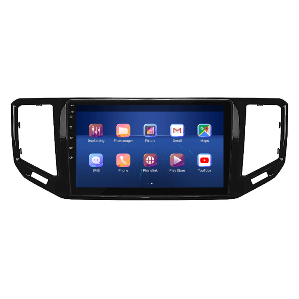 Штатная магнитола Lesko для Volkswagen Teramont I Рестайлинг 2021-н.в. экран 10" 2/32Gb 4G Wi-Fi GPS Top