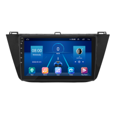 Штатная магнитола Lesko для Volkswagen Tiguan II 2016-2020 экран 10" 2/32Gb 4G Wi-Fi GPS Top