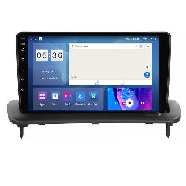 Штатная магнитола Lesko для Volvo C30 I 2006-2010 экран 9" 2/32Gb CarPlay 4G Wi-Fi GPS Prime